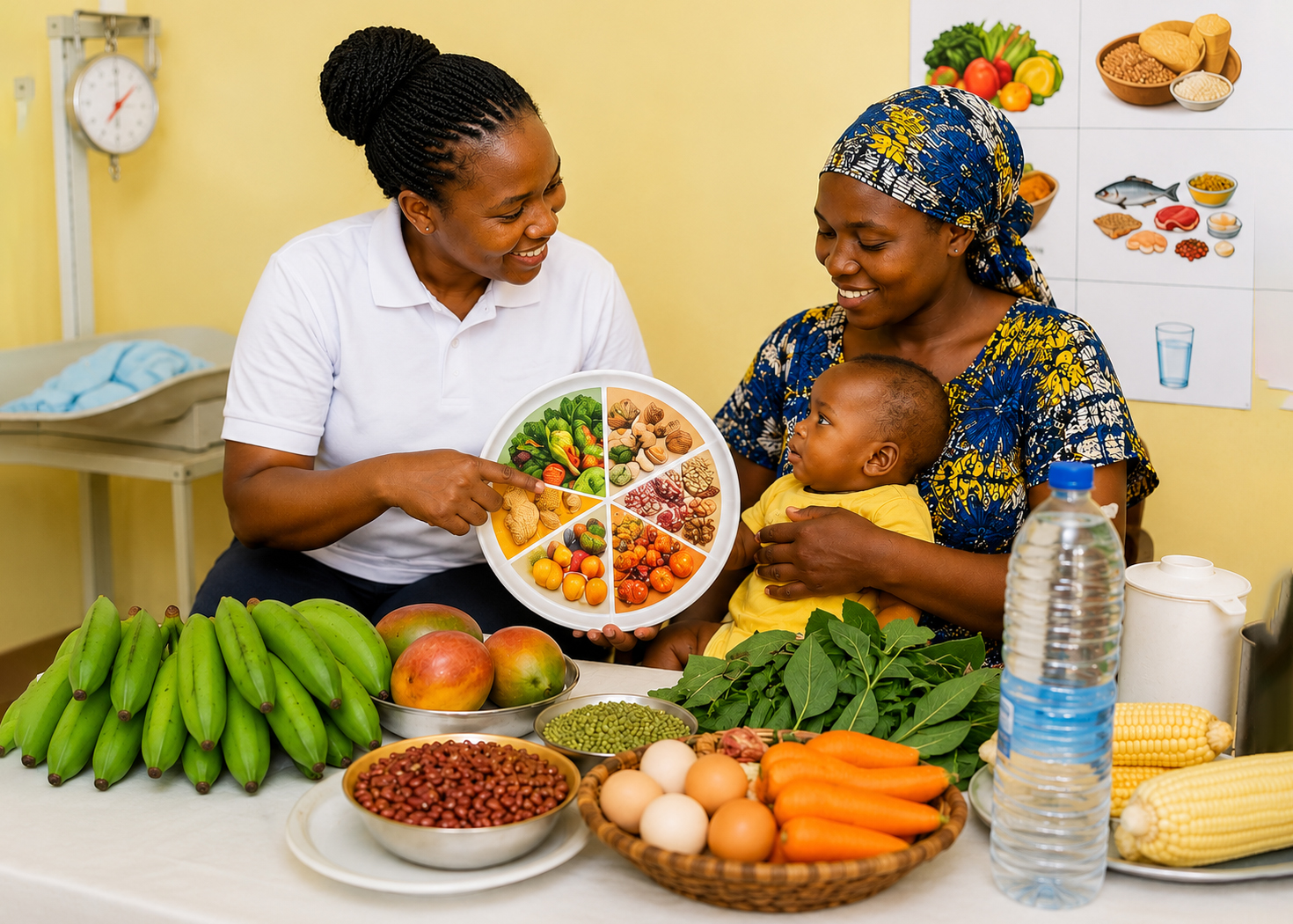 Improving health and wellbeing of children and families through nutrition support, health education, and access to essential services.